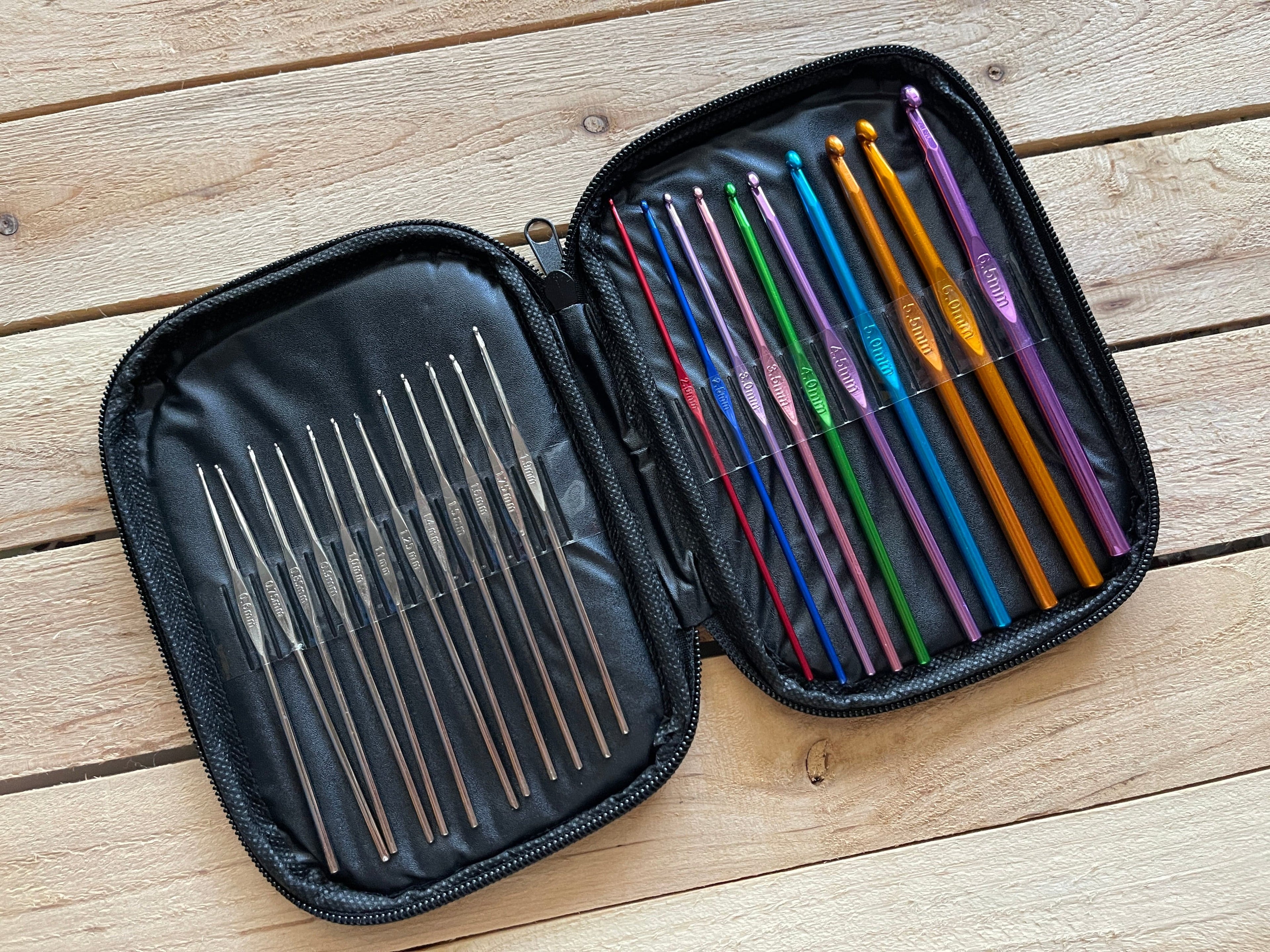 Crochet Hook Set with Case